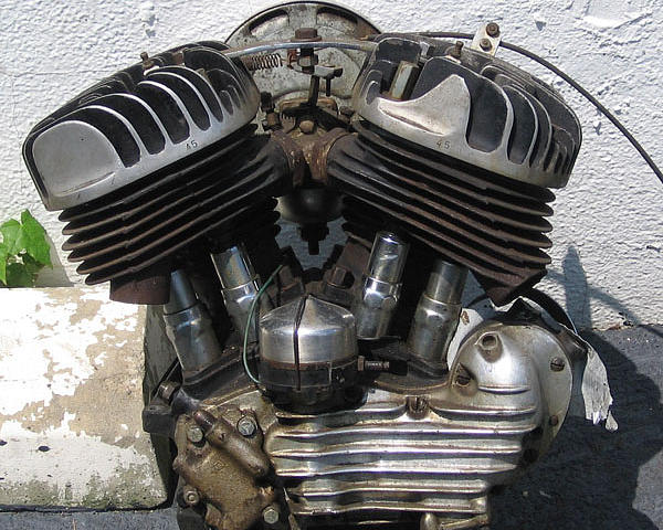 1940 HARLEY-DAVIDSON 45 cu in Flathead engine West Hampton NY Photo #0059088A