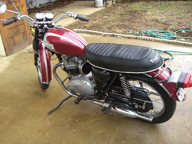 1970 TRIUMPH BONNEVILLE Burnsville NC Photo #0059175A