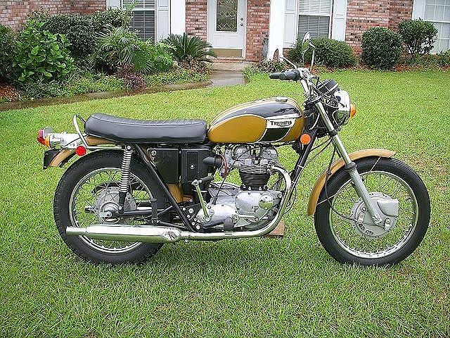 1971 TRIUMPH BONNEVILLE BILOXI MS Photo #0059181A