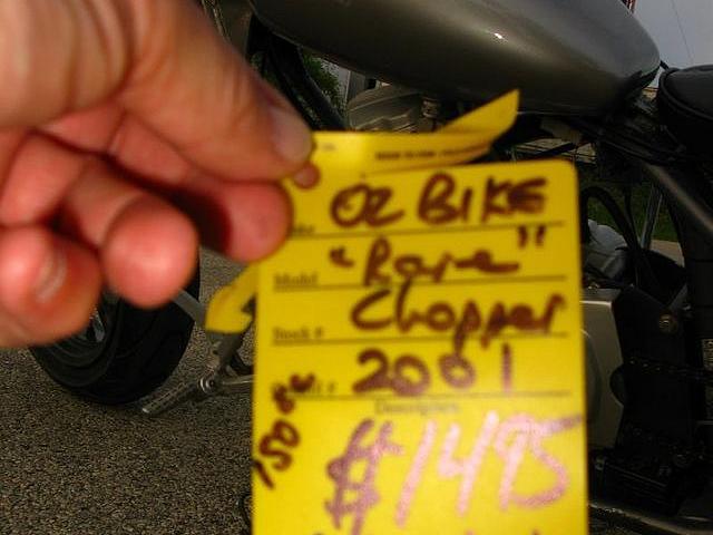 2001 OZBIKE OZBIKE CRYSTAL LAKE IL Photo #0059664A