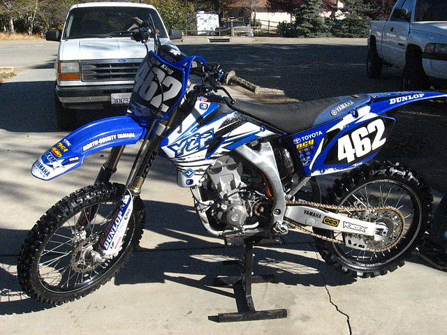 2008 Yamaha YZ250F Tehachapi CA Photo #0060199B