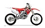 Show the detailed information for this 2009 HONDA CRF 450R.