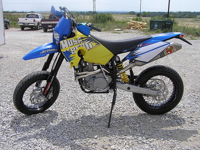 2008 HUSABERG FE 550 Supermoto Decatur TX Photo #0061949A