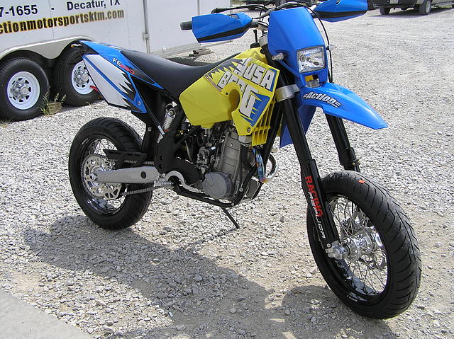 2008 HUSABERG FE 550 Supermoto Decatur TX Photo #0061949A