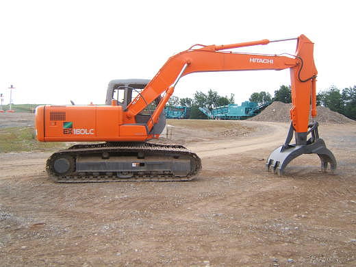 HITACHI EX160LC-5 USA NY 13152 Photo #0064938A