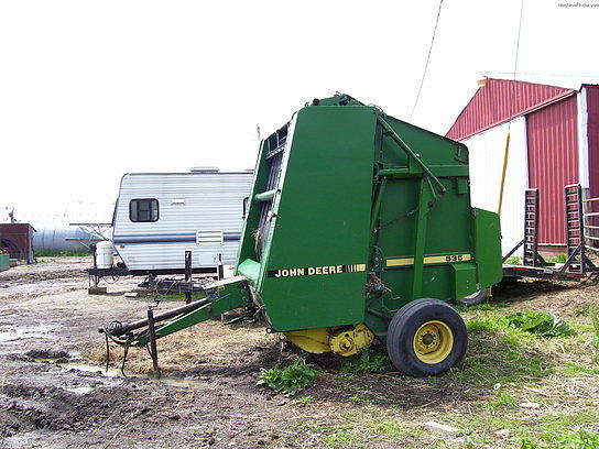 1989 JOHN DEERE 535 Holland MI 49423 Photo #0065565A