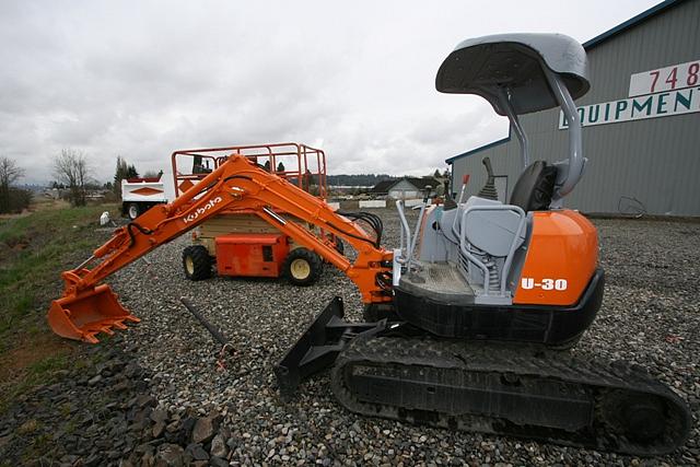 KUBOTA U30 Chehalis WA 98532 Photo #0067399A