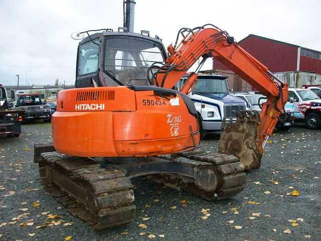 2002 HITACHI ZX75US Everett WA 97301 Photo #0070719A