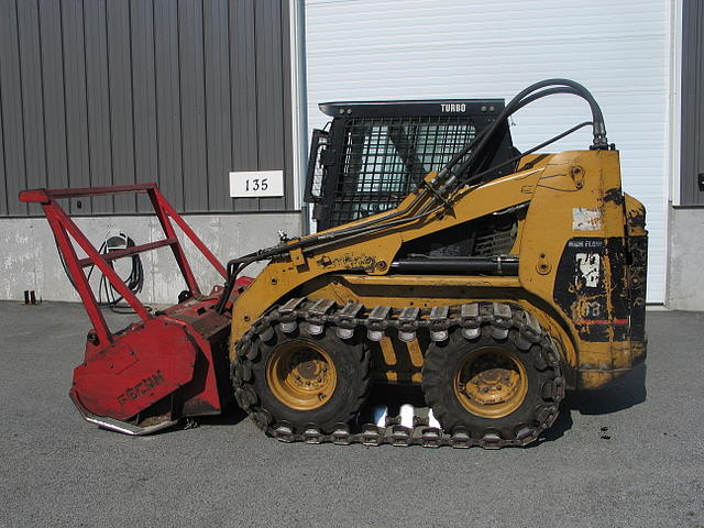 2004 Caterpillar 248 with Fecon PLYMOUTH MA Photo #0071513B