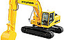 Show the detailed information for this 2007 Hyundai R290LC-7A.