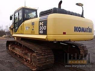 2007 KOMATSU PC300HD-7E0 Greer SC 94588 Photo #0076584A