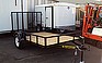 Show the detailed information for this 2010 TEXAS TRAILER 6 x 10 Utility.