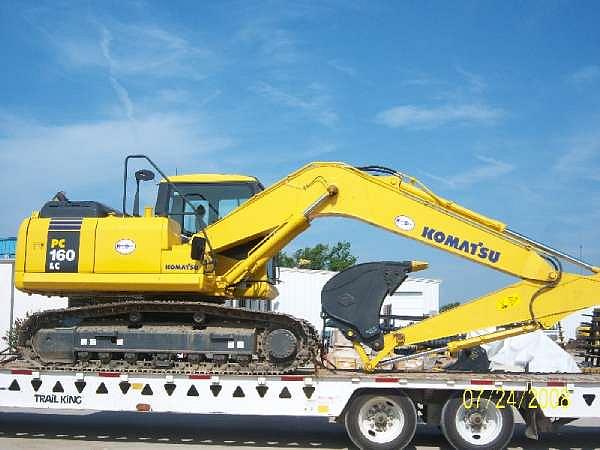 2008 Komatsu PC160LC-7E0 Oklahoma City OK 73127 Photo #0078162A