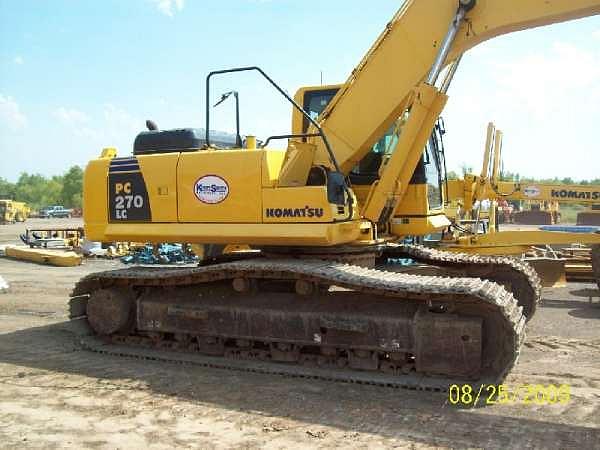 2008 Komatsu PC270LC-8 Oklahoma City OK 73127 Photo #0078175A