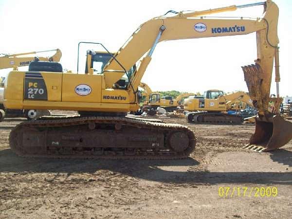 2008 Komatsu PC270LC-8 Oklahoma City OK 73127 Photo #0078176A