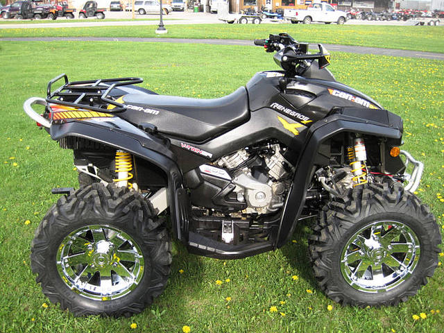 2008 CAN AM BOMBARDIER RENEGADE 800X Orange CA 92865 Photo #0079318A