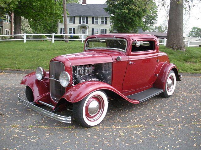 1932 Ford Deluxe 3 Window Coupe Portland CT 06480 Photo #0079459A