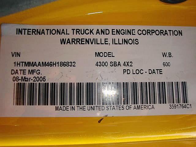 2006 INTERNATIONAL 4300 Annapolis Junction Maryland Photo #0081807A