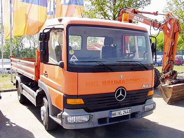 2004 MERCEDES-BENZ ATEGO 818 Hamburg Germany Photo #0121433A