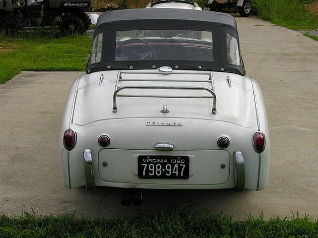 1960 Triumph TR3A Stratford CT 06615 Photo #0133071A