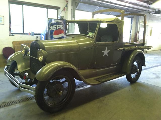 1929 Ford Model A class="green" Photo #0133747A