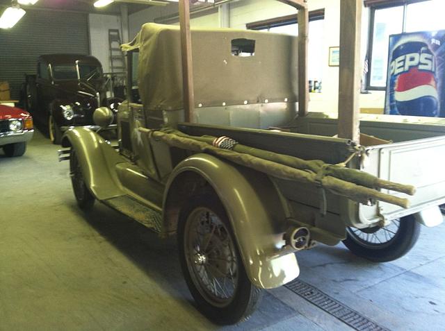 1929 Ford Model A class="green" Photo #0133747A