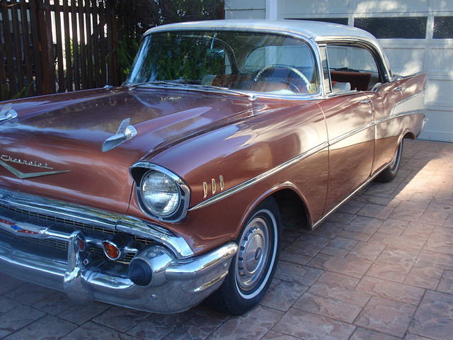 1957 Chevrolet Bel Air Price 6 000 00 Bronze White