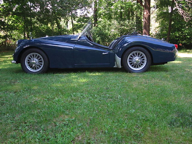 1960 Triumph TR3A Topsfield MA 01983 Photo #0134554A