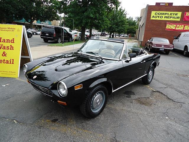 1976 Fiat 124 Spider Washington DC 20015 Photo #0135542A