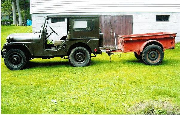 1952 Jeep M38A1 class="green" Photo #0135554A