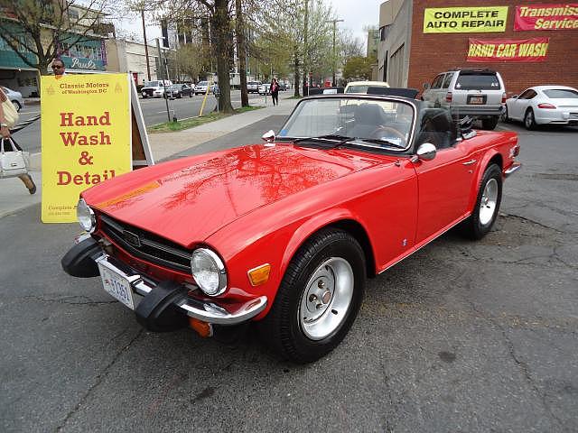 1976 Triumph TR6 Washington DC 20015 Photo #0136944A