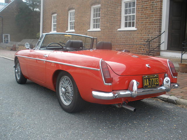 1962 MG B Photo #0137744A