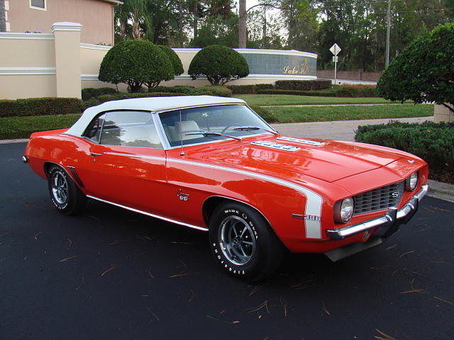 1969 Chevrolet Camaro Orlando FL 32810 Photo #0138288A