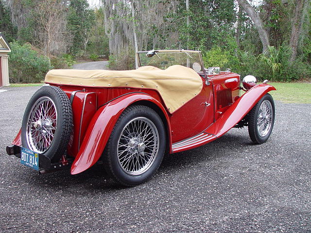 1939 MG TA Photo #0139463A