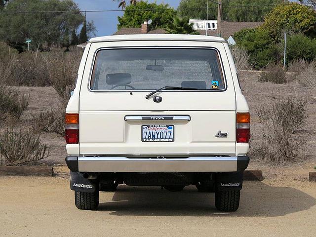 1987 Toyota Land Cruiser Newport Beach CA 92663 Photo #0143737A