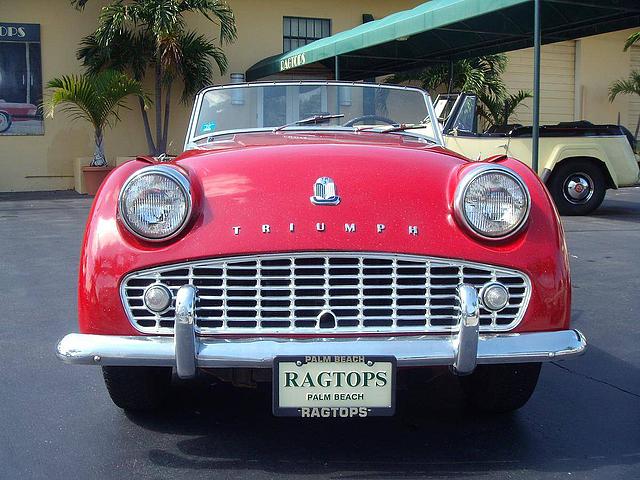 1962 Triumph TR3A West Palm Beach FL 33401 Photo #0147900A